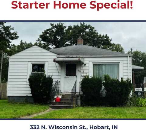 332 N Wisconsin Street, Hobart, IN 46342