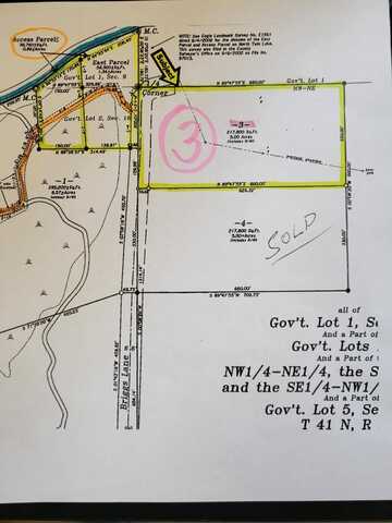 On BRIGGS LN, Phelps, WI 54554