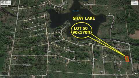 Lot #50 Center Road, Kingston, MI 48741