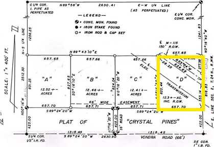 Parcel D VONDRA, Thompsonville, MI 49683