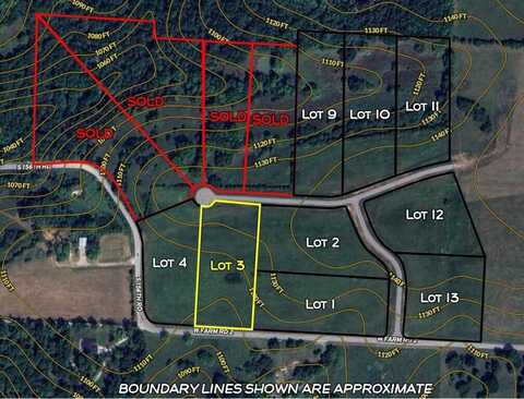 Lot 3 Pleasant View Rd, Brighton, MO 65617