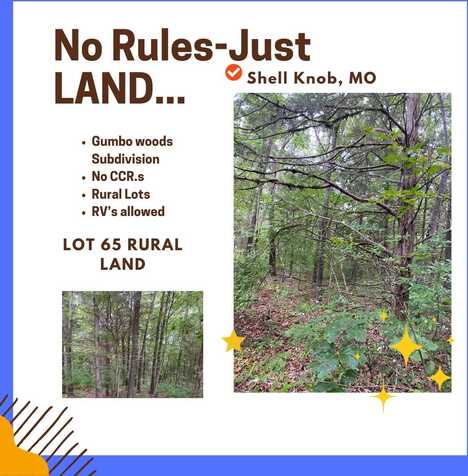 Lot 65 Oak Lane, Shell Knob, MO 65747