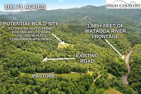 166+ Acres Lower Rush Branch Road, Sugar Grove, NC 28679