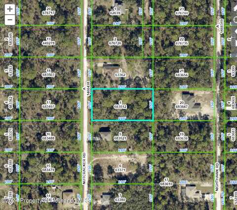 Lot 4 NUTCRACKER Road, Weeki Wachee, FL 34614