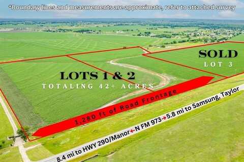 Tbd FM 973 N (LOT 1), Coupland, TX 78615