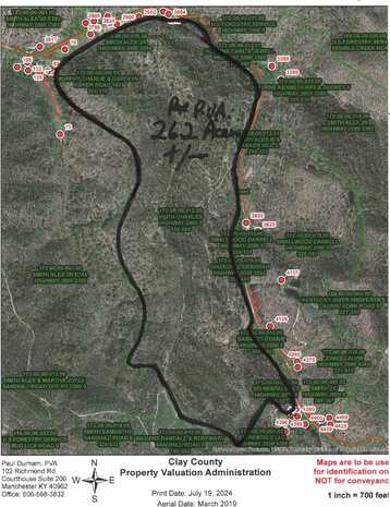 0 Hwy 2000 Martins Creek, Goose Rock, KY 40944