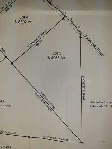 Lot 5 Duckworth Road, Cynthiana, KY 41031