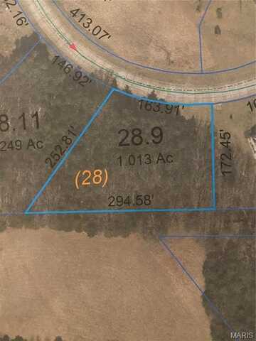 224 (Lot 28) Scarlet Oak Loop, Villa Ridge, MO 63089