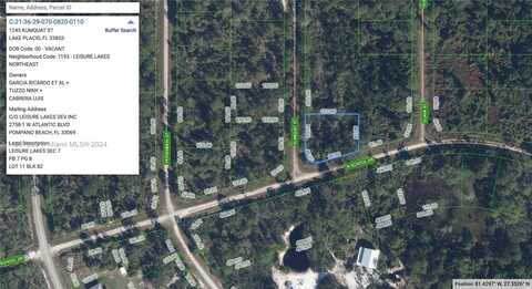 1245 KUMQUAT ST, Lake Placid, FL 33852