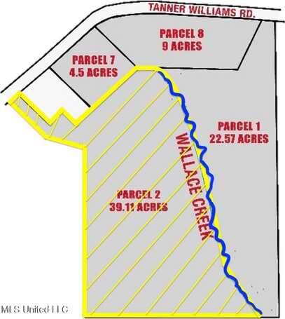 Tanner Williams Rd -Parcel 2, Lucedale, MS 39452