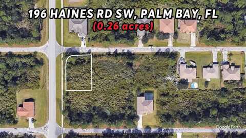 196 HAINES ROAD, PALM BAY, FL 32908