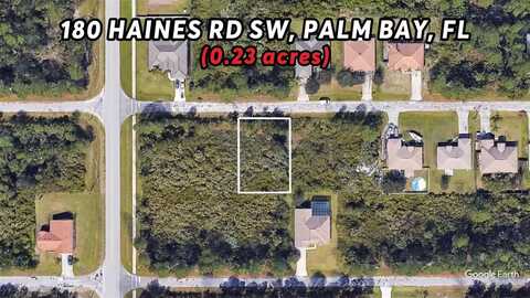 180 HAINES ROAD SW, PALM BAY, FL 32908