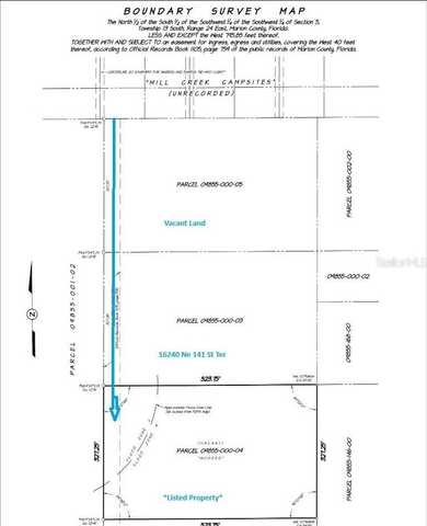 Tbd NE 141ST COURT, FORT MC COY, FL 32134