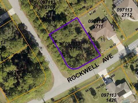 Lot 10 ROCKWELL AVENUE, NORTH PORT, FL 34291