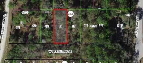 6517 W PERSHING DRIVE, HOMOSASSA, FL 34448