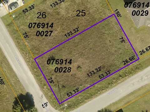 Lots 26 And 1/2of Lot GRANADA LOTS 25 & 26AND 1/2OF LOT 24 PAR#2 DRIVE, NORTH PORT, FL 34287