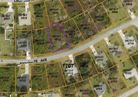 Lot 13 DOLOMITE AVENUE, NORTH PORT, FL 34287