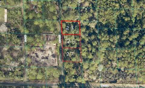 Tbd Lots 23,25,27 NE 68TH COURT, CITRA, FL 32113