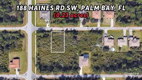 188 HAINES ROAD SW, PALM BAY, FL 32908