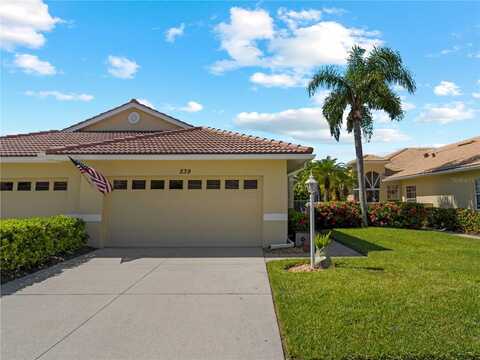 239 VISTA DEL LAGO WAY, VENICE, FL 34292