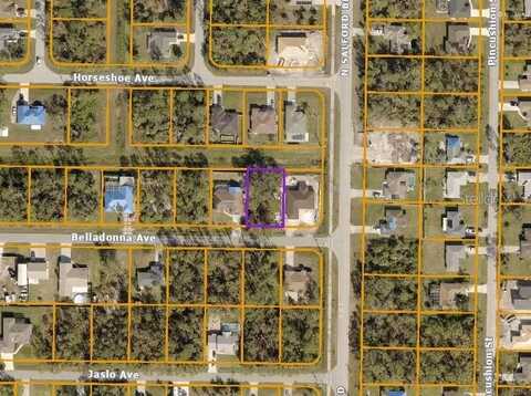 BELLADONNA AVENUE, NORTH PORT, FL 34286