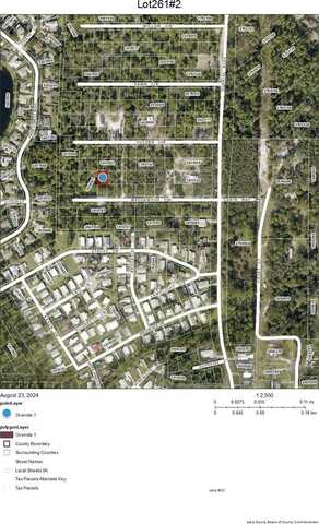 Lot 261 BROOKSIDE CIRCLE, MOUNT DORA, FL 32757