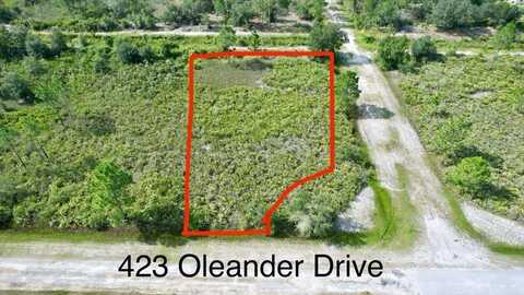423 OLEANDER DRIVE, INDIAN LAKE ESTATES, FL 33855