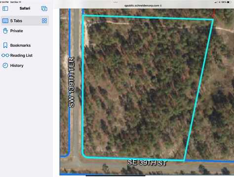SE 139TH. LOT 23 TERRACE, MORRISTON, FL 32668