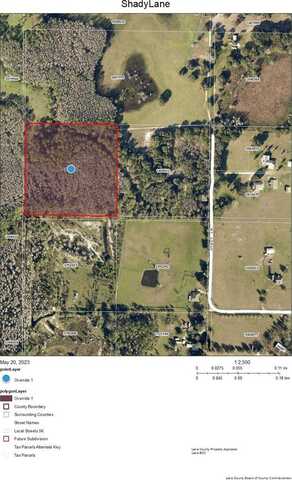 Tbd SHADY LANE, GROVELAND, FL 34736