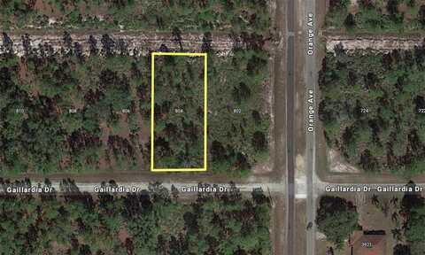 804 GAILLARDIA DRIVE, INDIAN LAKE ESTATES, FL 33855