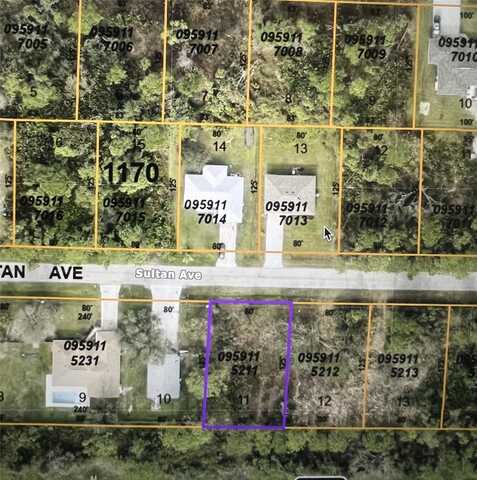 SULTAN AVENUE, NORTH PORT, FL 34286