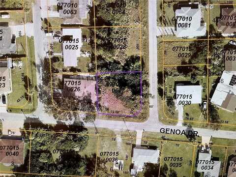 Lot 44 VENETIA AVENUE, NORTH PORT, FL 34287