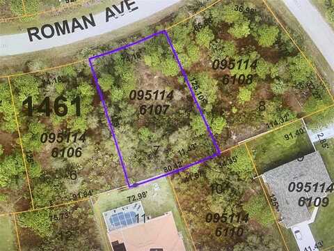 Lot 7 ROMAN AVENUE, NORTH PORT, FL 34291