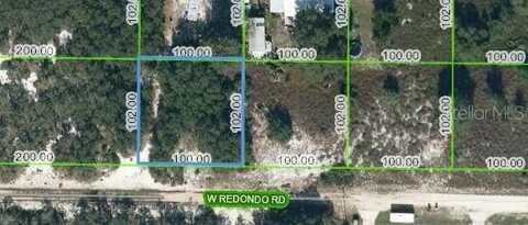 2848 W REDONDO ROAD, AVON PARK, FL 33825