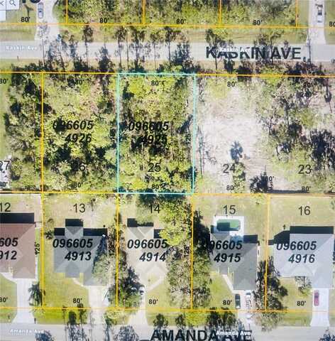 0966054925 KASKIN AVENUE, NORTH PORT, FL 34286