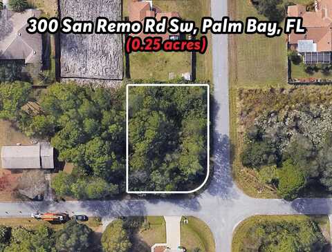 300 SAN REMO ROAD SW, PALM BAY, FL 32908