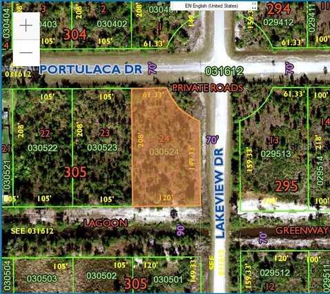 0 PORTULACA DRIVE, INDIAN LAKE ESTATES, FL 33855