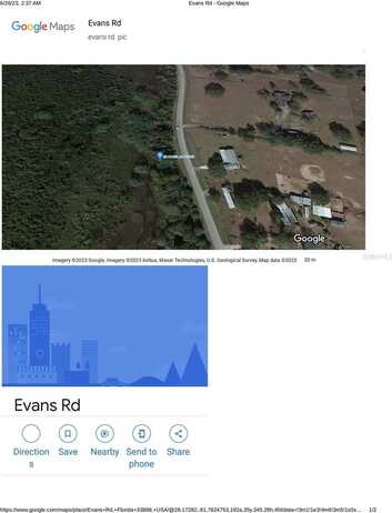 EVANS RD, POLK CITY, FL 33868