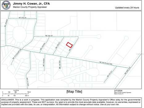 0 NE 119TH COURT, FORT MC COY, FL 32134