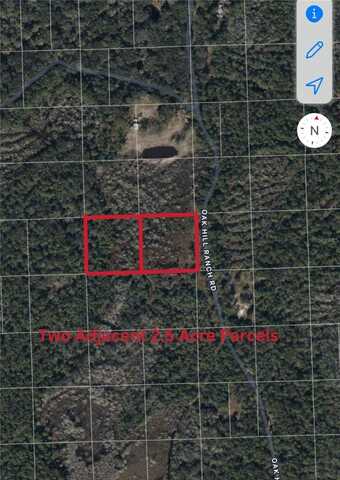 0 ACCESS OAK HILL RANCH ROAD, OAK HILL, FL 32759