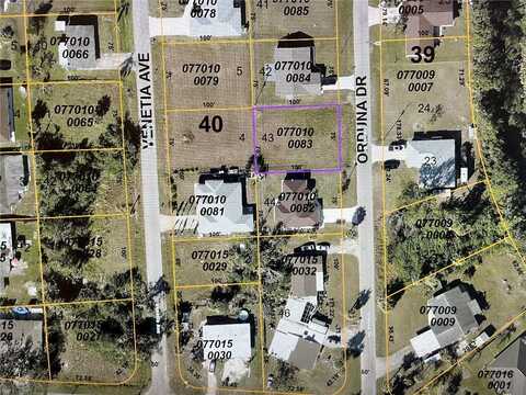 Lot 43 ORDUNA DRIVE, NORTH PORT, FL 34287