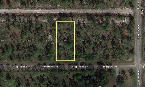 608 TROPICANA DRIVE, INDIAN LAKE ESTATES, FL 33855