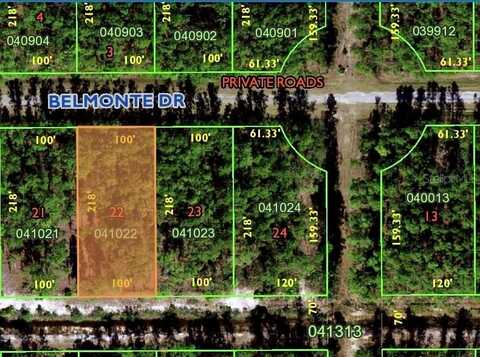 705 BELMONTE DRIVE, INDIAN LAKE ESTATES, FL 33855