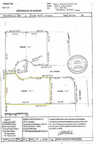 Parcel D Dot, Croswell, MI 48422