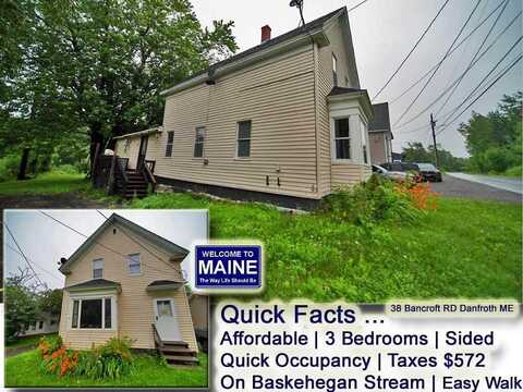 38 Bancroft Road, Danforth, ME 04424