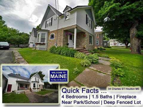 34 Charles Street, Houlton, ME 04730