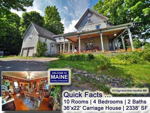 10 Highland Avenue, Houlton, ME 04730