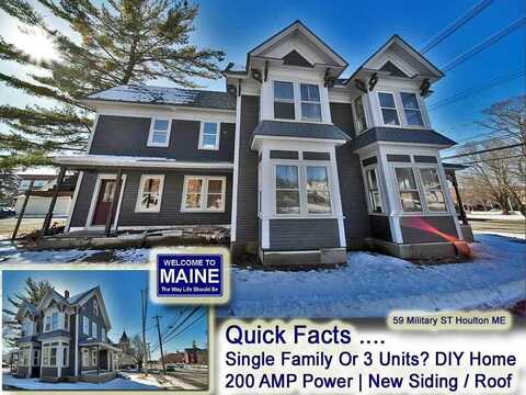 59 Military Street, Houlton, ME 04730