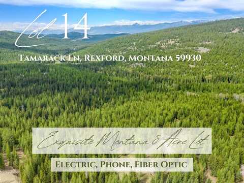 14 Tamarack Lane, Rexford, MT 59930