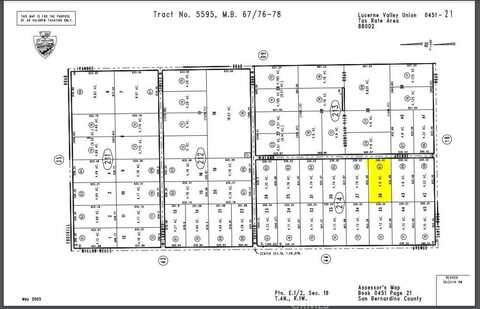 0 Alamo Parcel #0451-214-07 Avenue, Lucerne Valley, CA 92356